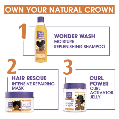 Dark & Lovely AU Naturale Moisture Replenishing Shampoo 250ml. - Bilde 2