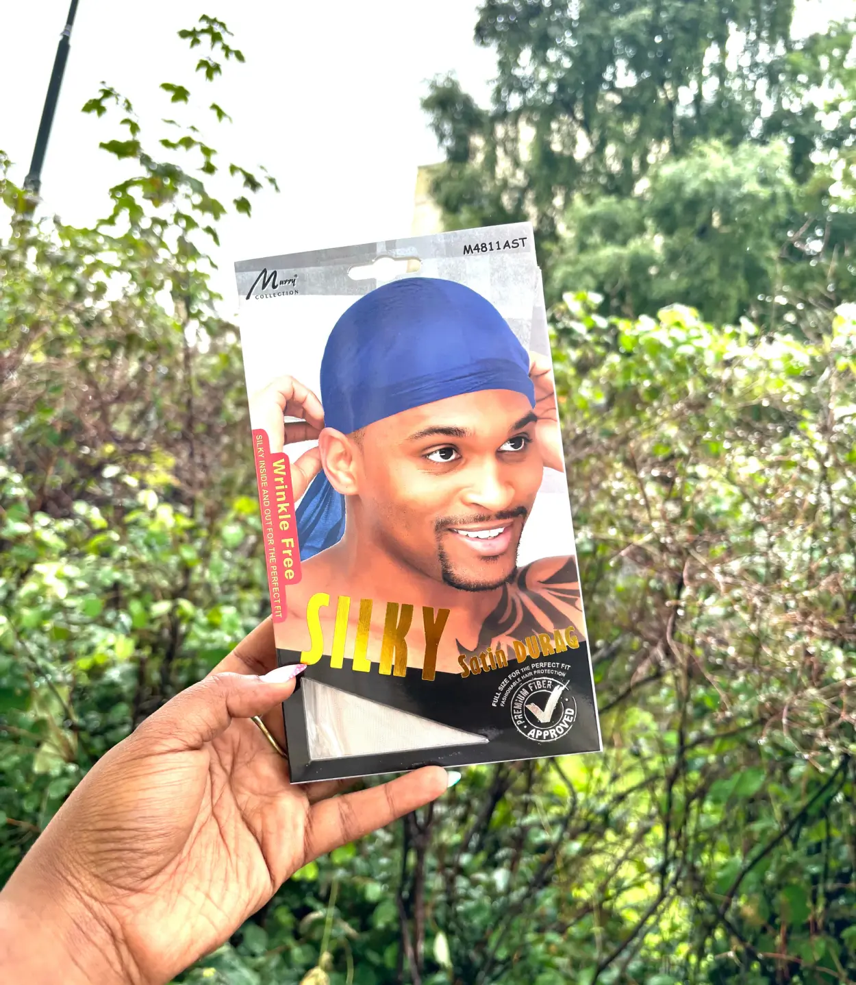 Silky Satin Durag, Gray