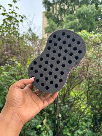 Twist Sponge, Single Sided, Small Hole