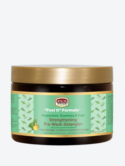 African Pride Feel It Formula Rosemary Strengthening Pre-Wash Detangler 340g