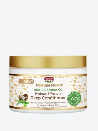 African Pride Moisture Miracle Aloe & Coco Deep Conditioner 340g