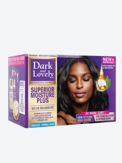 Dark & Lovely Moisture Plus Relaxer Kit Regular