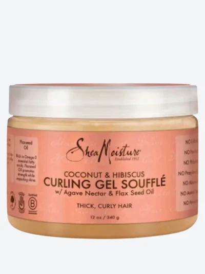 Shea Moisture Coconut 6 Hibiscus Curling Gel Soufflé 340g